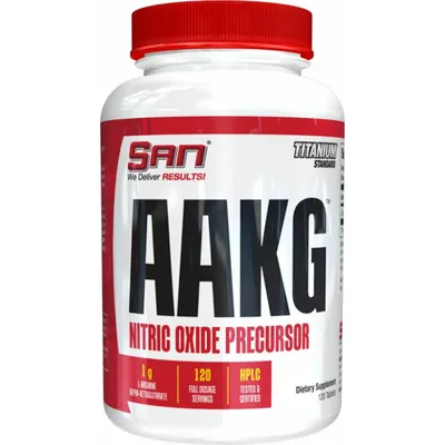 Амінокислоти SAN AAKG, 120 капсул