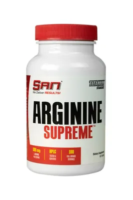 Амінокислота SAN Arginine Supreme, 100 капсул