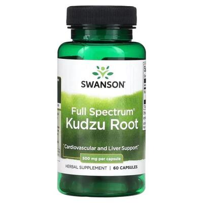 Кудзу корень Swanson Full Spectrum Kudzu Root, 60 капсул