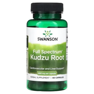 Кудзу корінь Swanson Full Spectrum Kudzu Root, 60 капсул