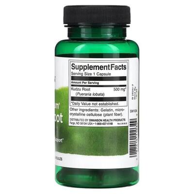 Кудзу корень Swanson Full Spectrum Kudzu Root, 60 капсул