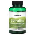 Спіруліна синьо-зелені водорості Swanson Spirulina Blue-Green Alhae, 90 рослинних капсул