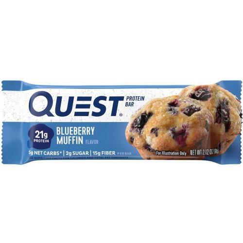 Батончик протеиновый Quest Bar 60 г 1/12 Blueberry muffin