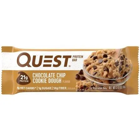 Батончик протеїновий Quest Protein Bar печиво з шоколадною посипкою, 60 г 1/12