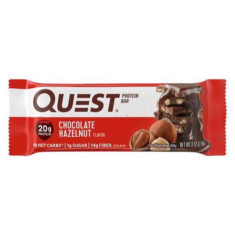 Батончик протеиновый Quest Bar 60 г 1/12 Chocolate hazelnut