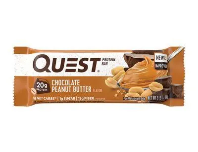 Батончик протеїновий Quest Protein Bar шоколад-арахісова олія, 60 г 1/12