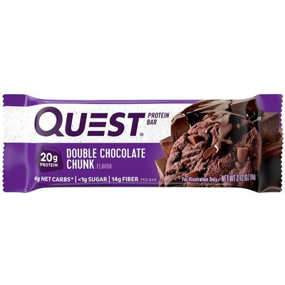 Батончик протеиновый Quest Bar 60 г 1/12 Double choco chuck