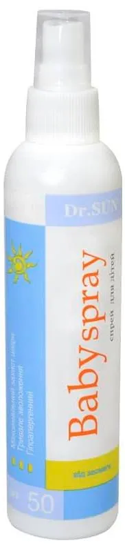 Спрей сонцезахисний Dr.SUN SPF50 для дітей, 200 мл