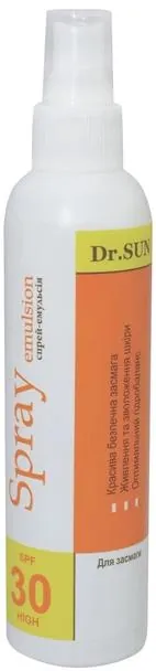Спрей для засмаги Dr.SUN SPF30, 200 мл
