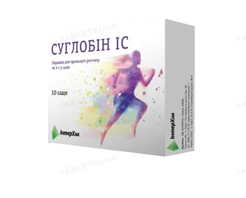 Суглобін IC порошок для орального розчину по 4 г №10 в саше