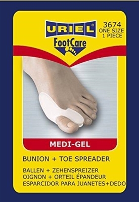 Разделитель межпальцевый + подушечка на бунион Uriel Bunion Toe Spreader 3674