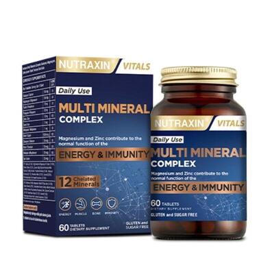 Мультимінеральний комплекс Nutraxin Multi Mineral Complex, 60 таблеток