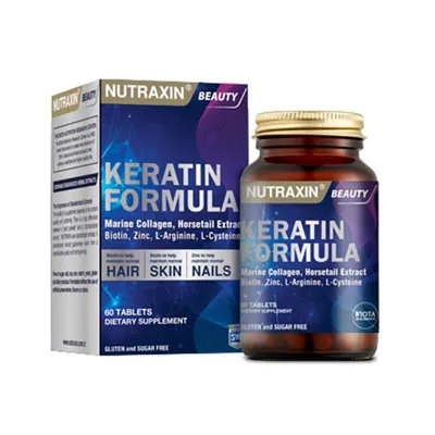 Кератин Формула Nutraxin Beauty Keratin Formula, 60 таблеток