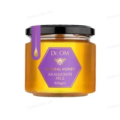 Мед акацієвий Dr.OM Natural Honey, 250 г