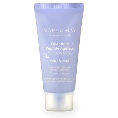 Маска Mary&May антивозрастная ночная из лепестков календулы, 30 г