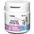 Вітамінно-мінеральний комплекс Gigi Stomach Health & Diarrhea Stop для нормалізації функцій травної системи у собак та кішок, 60 таблеток