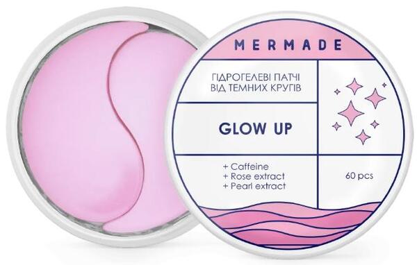 Патчи под глаза Mermade Glow Up гидрогелевые освежающие, 60 шт