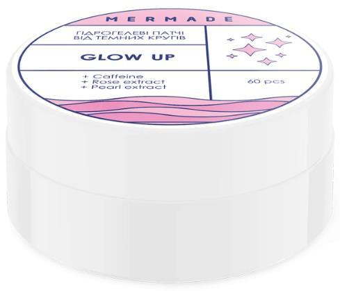 Патчі під очі Mermade Glow Up гідрогелеві освіжаючі, 60 шт