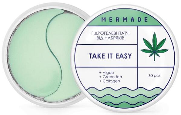 Патчи под глаза Mermade Take It Easy гидрогелевые тонизирующие, 60 шт