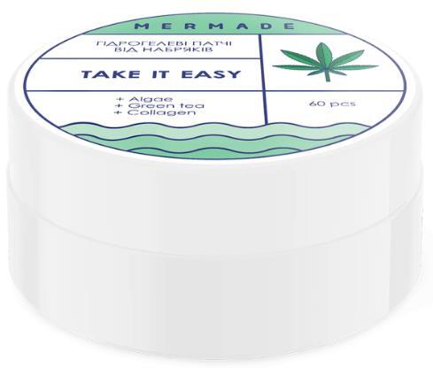 Патчи под глаза Mermade Take It Easy гидрогелевые тонизирующие, 60 шт