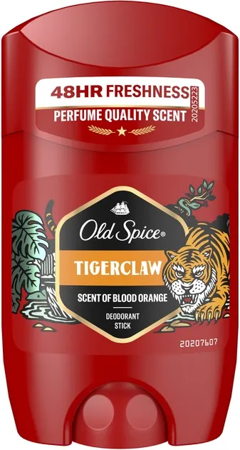 Дезодорант стік Old Spice Tigerclaw 48h для чоловіків, 50 мл