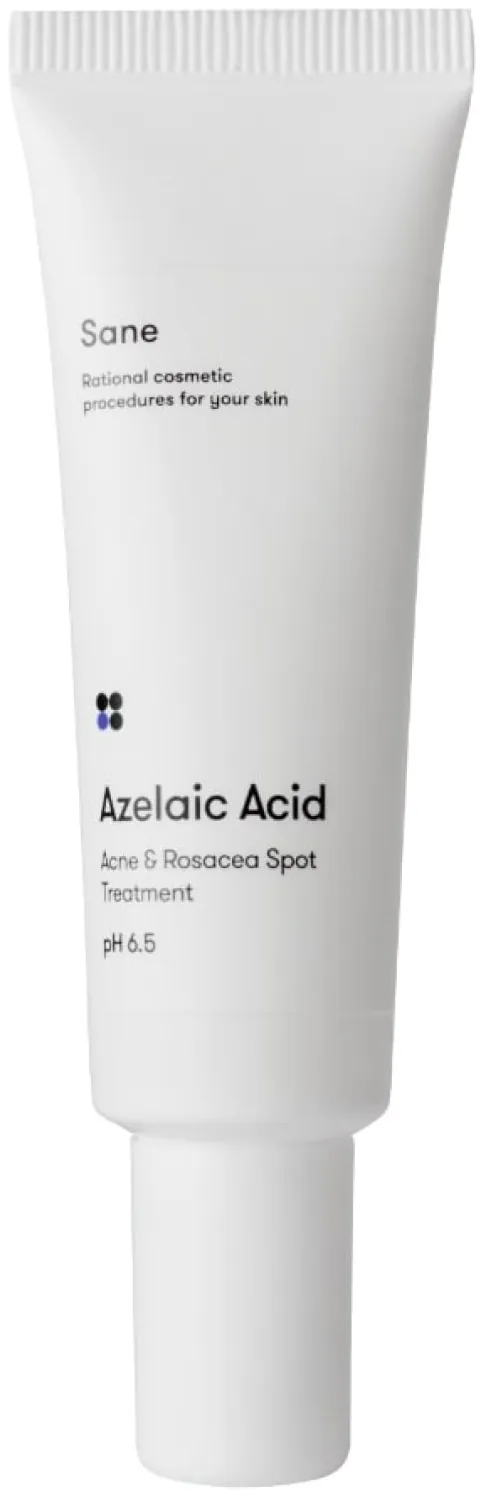 Гель для обличчя Sane Azelaic Acid від прищів для точкового нанесення з азелаїновою кислотою, 30 мл