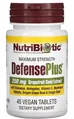 Максимальний захист з екстрактом насіння грейпфрута NutriBiotic DefensePlus Maximum Strength, 45 таблеток