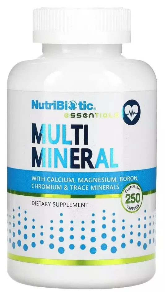 Мультимінерали NutriBiotic Essentials Multi Mineral, 250 капсул