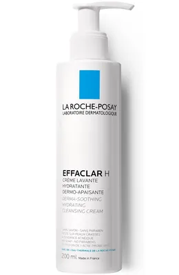 Крем-гель La Roche-Posay Effaclar H очищуючий, заспокійливий, зволожуючий, для жирної, проблемної шкіри, 200 мл