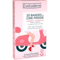 Полоски Evoluderm восковые для депиляции ног и подмышек, 20 шт