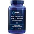 Витаминно-минеральный комплекс без меди Life Extension Mix Capsules without Copper, 360 капсул
