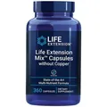 Вітамінно-мінеральний комплекс без міді Life Extension Mix Capsules without Copper, 360 капсул