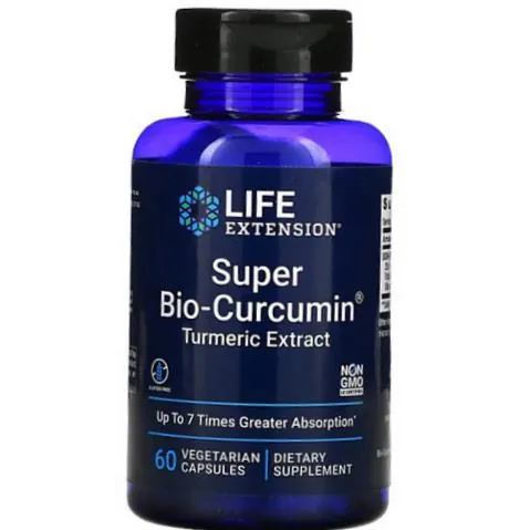 Куркумін Life Extension Super Bio-Curcumin 400, 60 веганських капсул