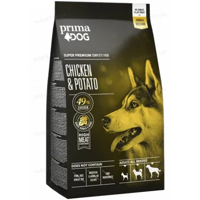 Корм сухий для собак усіх порід PrimaDog Chicken & Potato з куркою та картоплею, 2 кг
