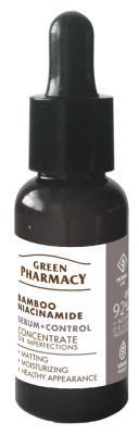 Концентрат для лица Green Pharmacy против недостатков кожи Бамбук + ниацинамид, 30 мл