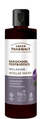 Мицеллярная вода Green Pharmacy Бакучиол + постбиотики, 200 м