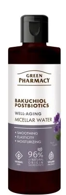 Міцелярна вода Green Pharmacy Бакучіол + постбіотики, 200 мл
