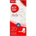 Прокладки гiгiєнiчнi щоденнi Key Day Daily Normal Deo Троянда, 20 штук