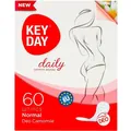 Прокладки гiгiєнiчнi щоденнi Key Day Daily Normal Deo Ромашка, 60 штук