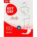 Прокладки гiгiєнiчнi щоденнi Key Day Daily Normal, 60 штук