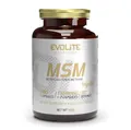 Метилсульфонілметан Evolite Nutrition MSM, 180 веганських капсул