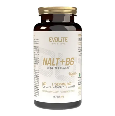 N-ацетил-L-тирозин + B6 Evolite Nutrition NALT + B6, 60 веганських капсул