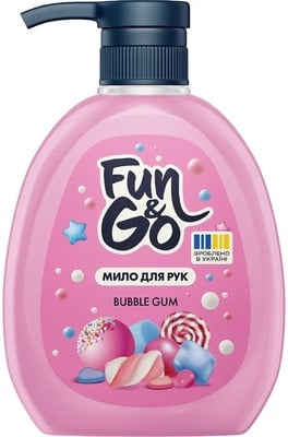 Мыло жидкое Fun&Go Bubble Gum, 300 мл