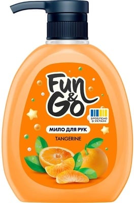 Мыло жидкое Fun&Go Tangerine, 300 мл
