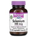 Селен Bluebonnet Nutrition Selenium 200 мкг, без дрожжей, 90 вегетарианских капсул
