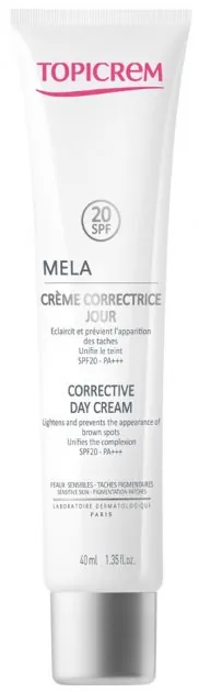 Крем для обличчя Topicrem Mela SPF20 денний коригуючий, 40 мл