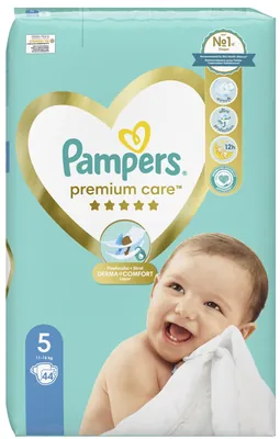 Підгузки дитячі Pampers Premium Care розмір 5, 11-16 кг, 44 шт