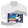 Корм вологий для кішок Purina Felix Le Ghiottonerie з яловичиною, 4 штуки по 100 г