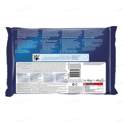 Корм вологий для кішок Purina Felix Le Ghiottonerie з лососем та тунцем, 4 штуки по 100 г