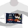 Корм вологий для кішок Purina Felix Tasty Shreds М'ясний набір, 4 штуки по 80 г